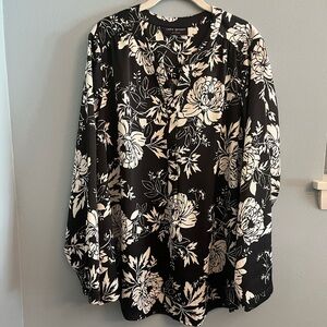 Lane Bryant Popover Blouse